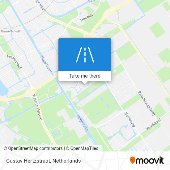 Gustav Hertzstraat map