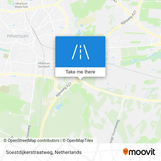 Soestdijkerstraatweg map