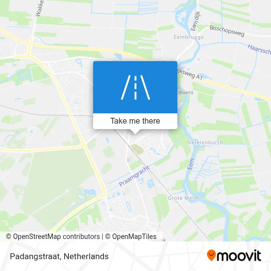 Padangstraat map