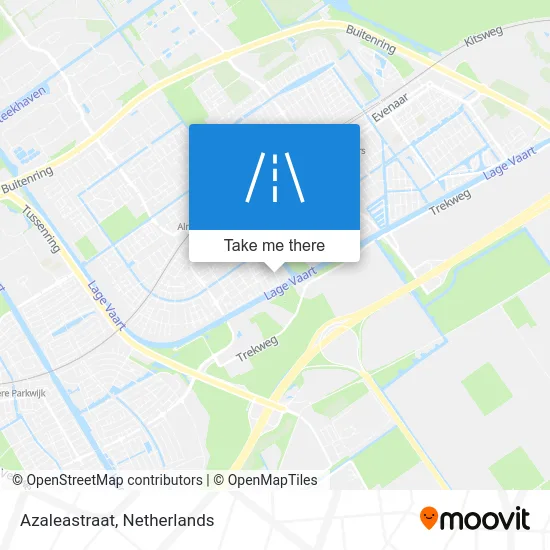 Azaleastraat map