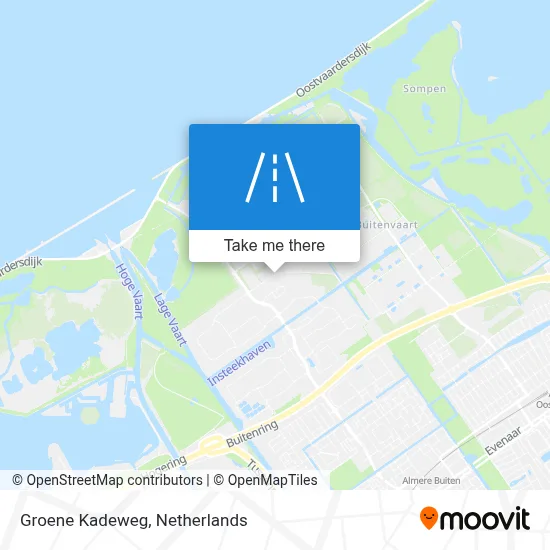 Groene Kadeweg map