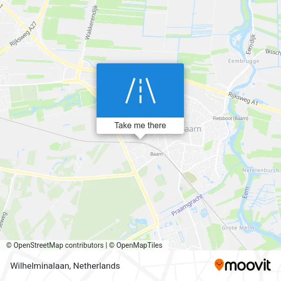 Wilhelminalaan map