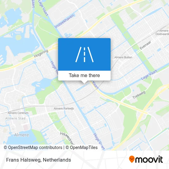 Frans Halsweg map