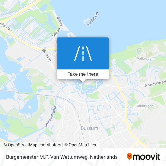 Burgemeester M.P. Van Wettumweg map