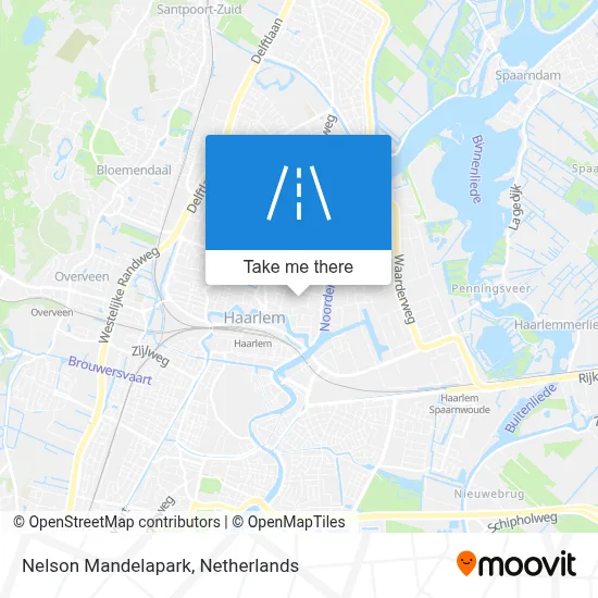Nelson Mandelapark map