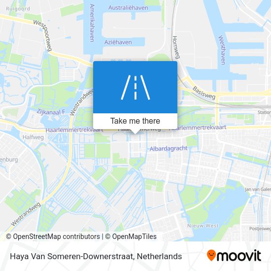 Haya Van Someren-Downerstraat map