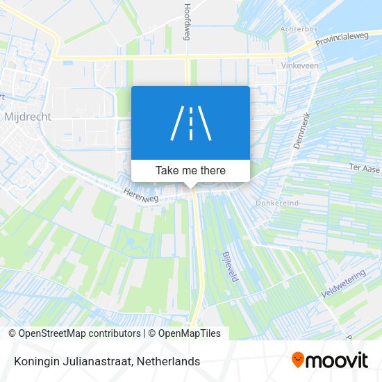 Koningin Julianastraat map