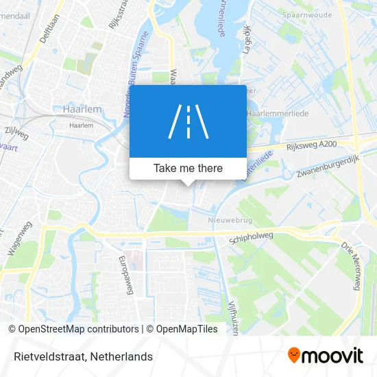 Rietveldstraat Karte