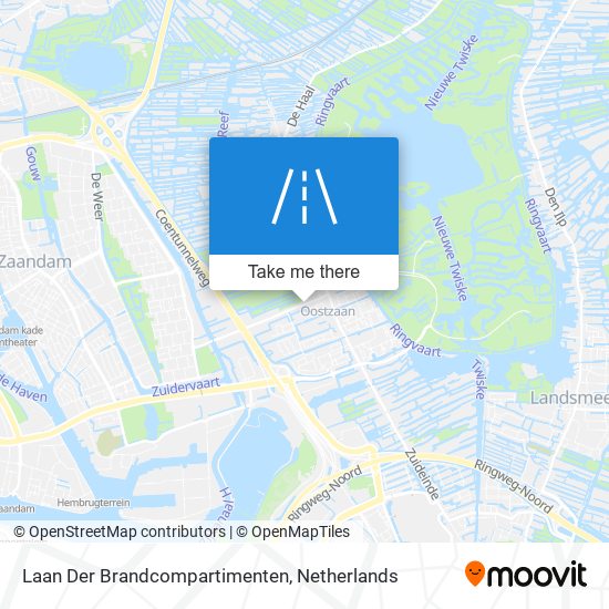 Laan Der Brandcompartimenten map