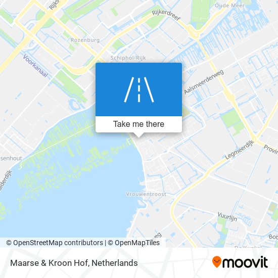 Maarse & Kroon Hof map