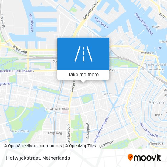Hofwijckstraat Karte
