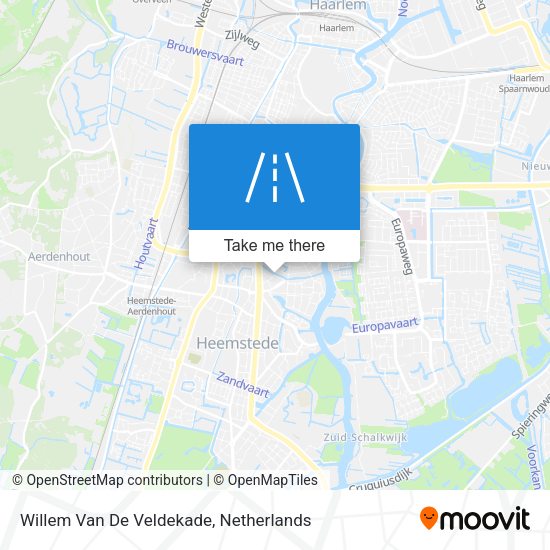 Willem Van De Veldekade map