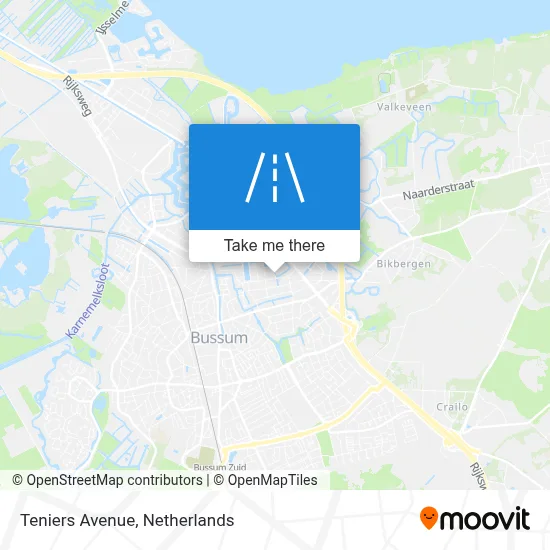 Tenierslaan map