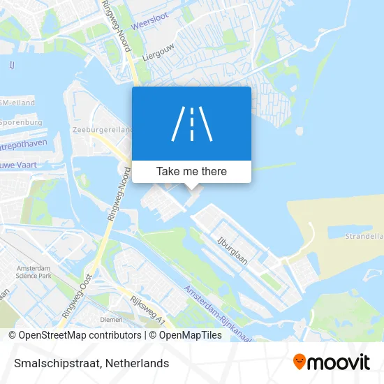 Smalschipstraat map