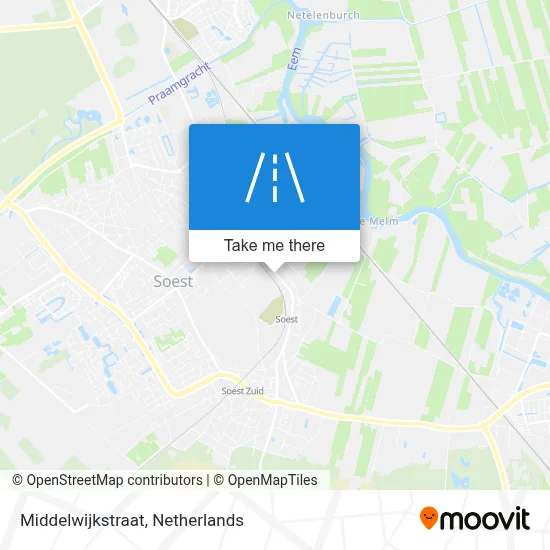 Middelwijkstraat map
