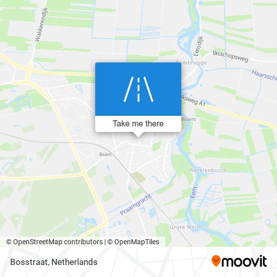 Bosstraat map