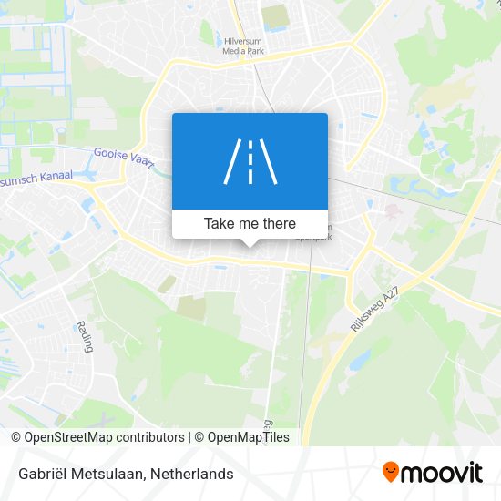 Gabriël Metsulaan map