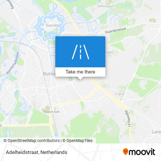 Adelheidstraat map