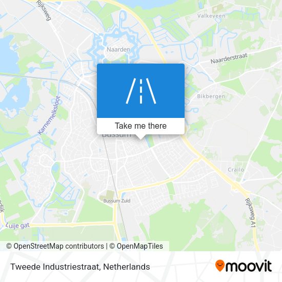 Tweede Industriestraat map