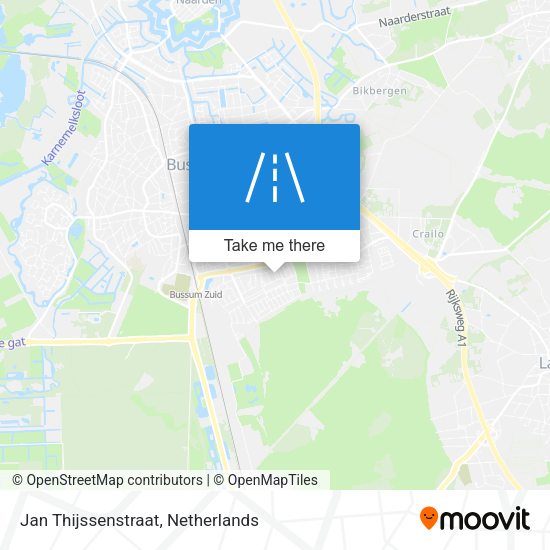 Jan Thijssenstraat map