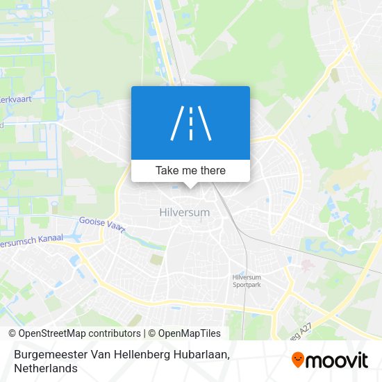 Burgemeester Van Hellenberg Hubarlaan map