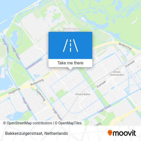 Bakkenzuigerstraat map