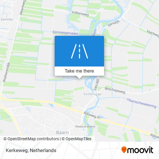 Kerkeweg map