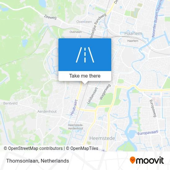 Thomsonlaan map