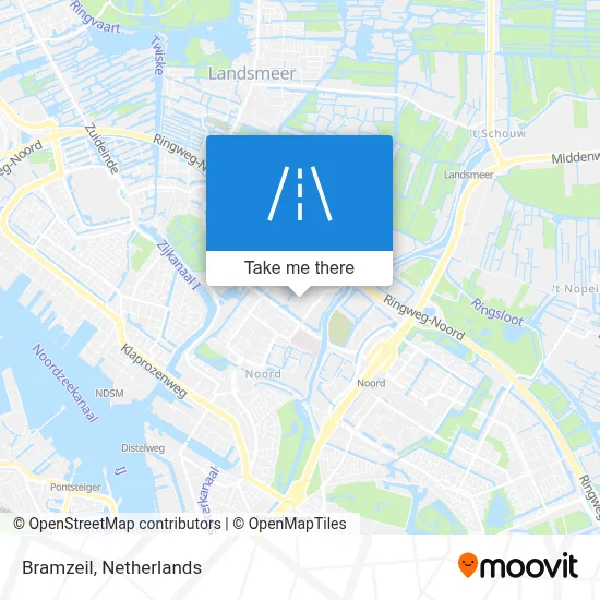 Bramzeil map