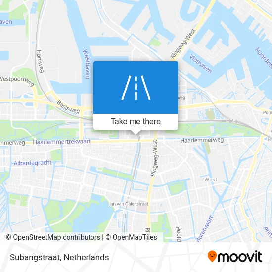 Subangstraat map