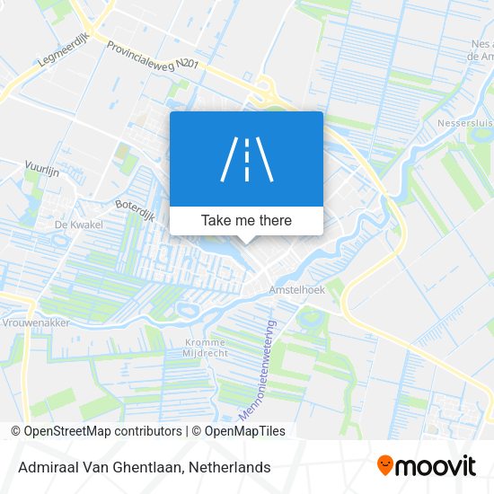 Admiraal Van Ghentlaan map