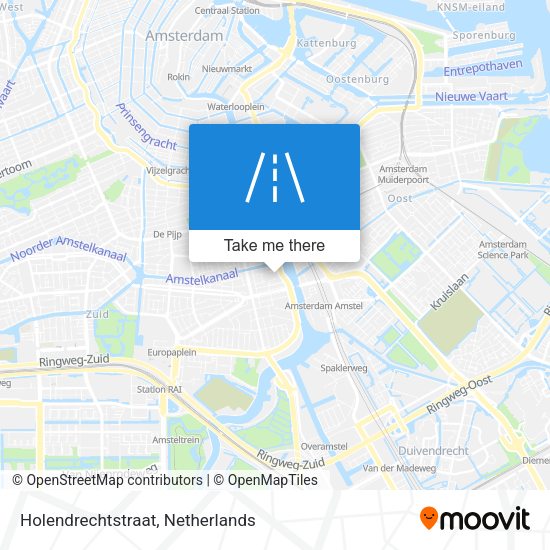 Holendrechtstraat map