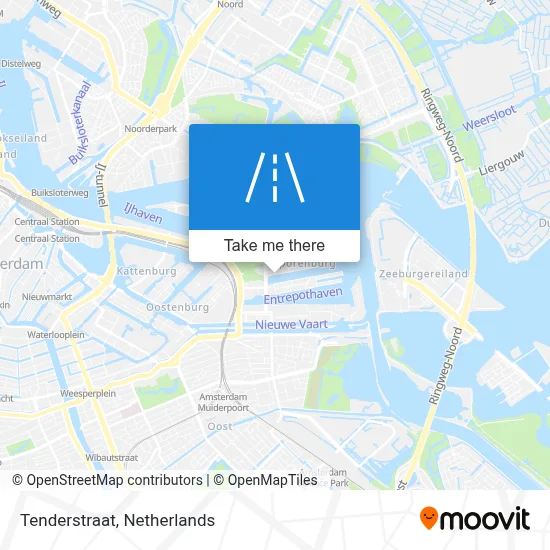Tenderstraat map