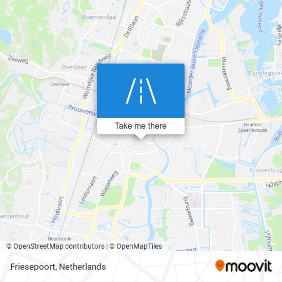 Friesepoort map