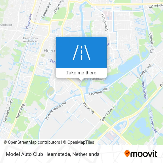 Model Auto Club Heemstede map