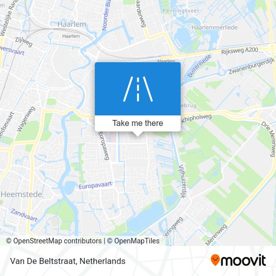 Van De Beltstraat map