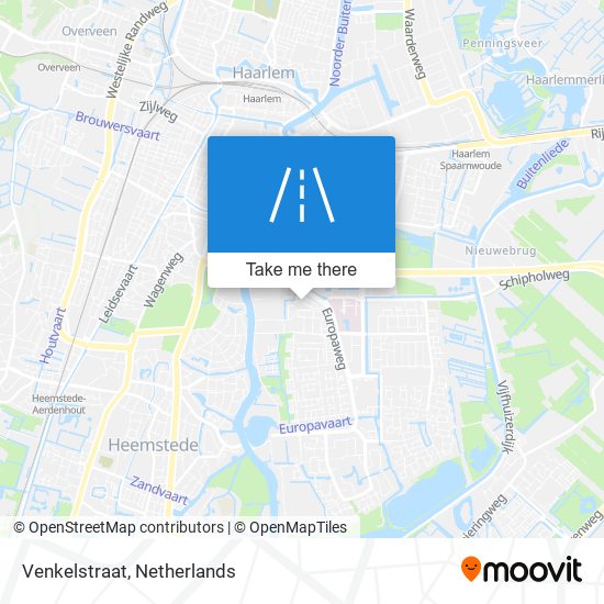 Venkelstraat map