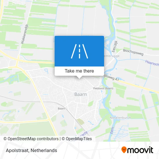 Apolstraat map