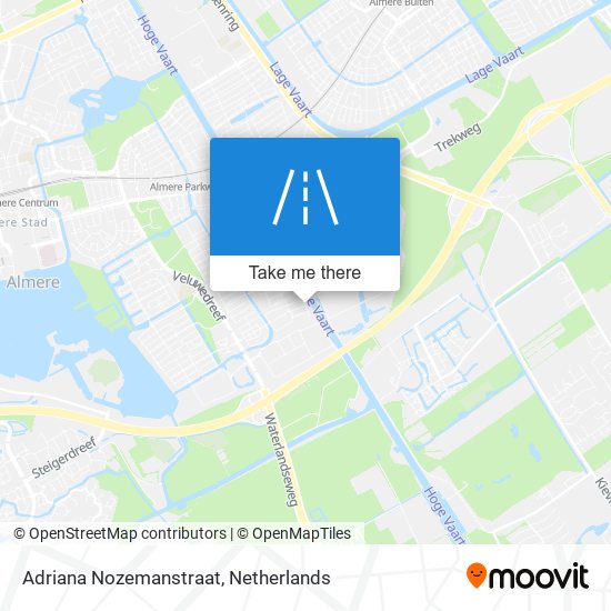 Adriana Nozemanstraat map