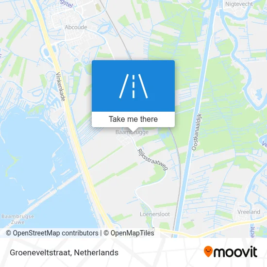 Groeneveltstraat map