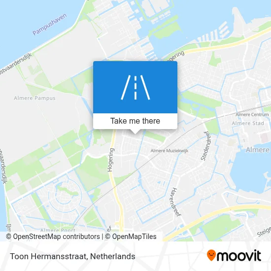 Toon Hermansstraat map