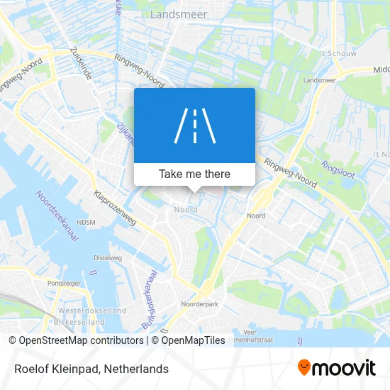 Roelof Kleinpad map