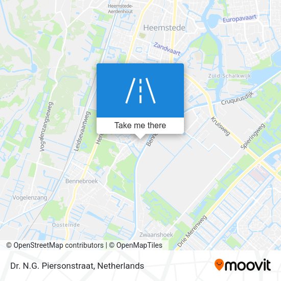 Dr. N.G. Piersonstraat map