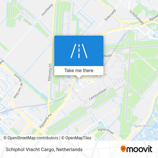 Schiphol Vracht Cargo map