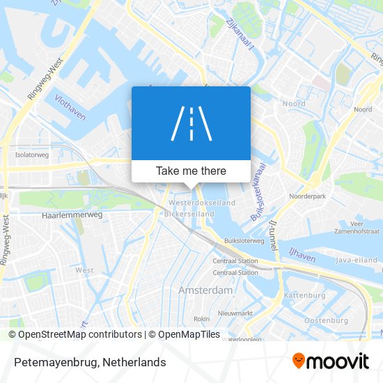 Petemayenbrug map