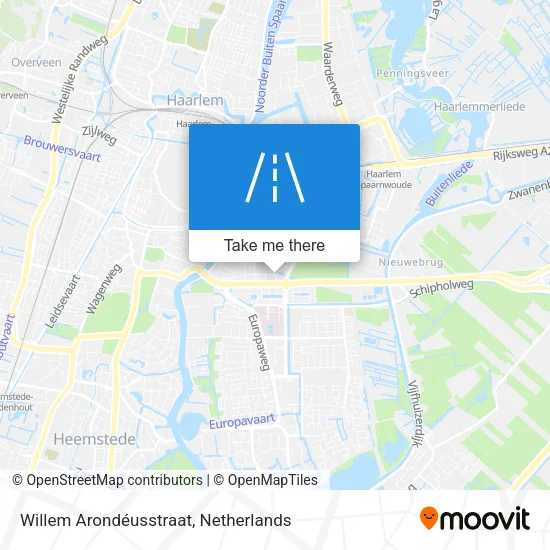 Willem Arondéusstraat map