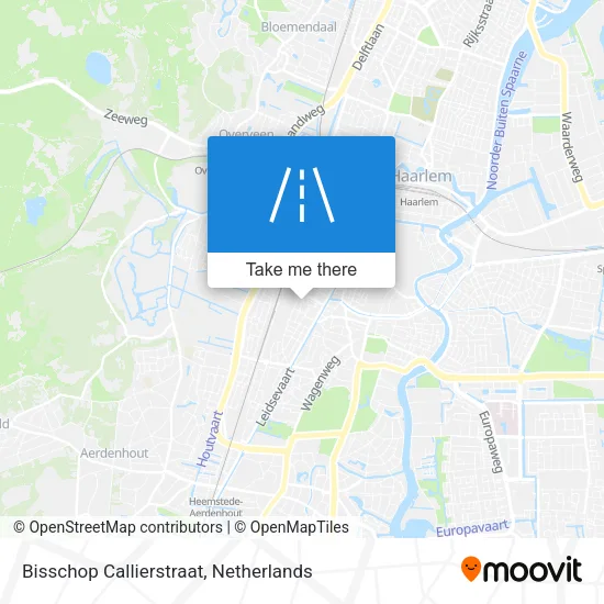 Bisschop Callierstraat map
