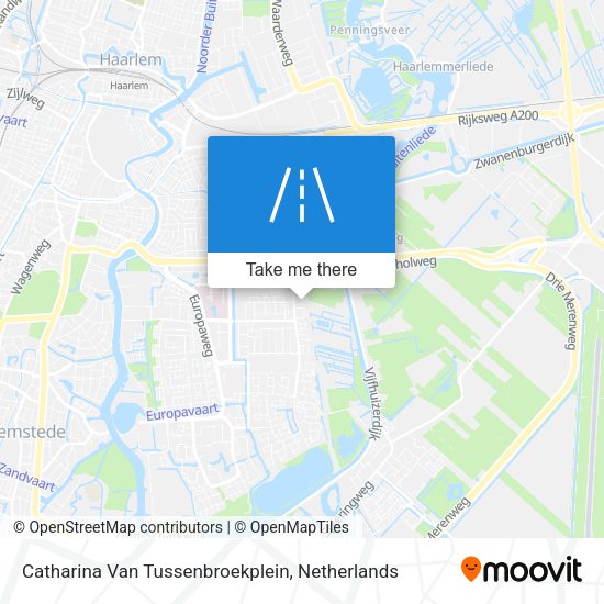Catharina Van Tussenbroekplein map