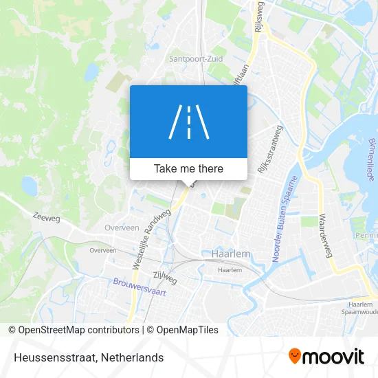 Heussensstraat map