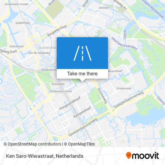 Ken Saro-Wiwastraat map